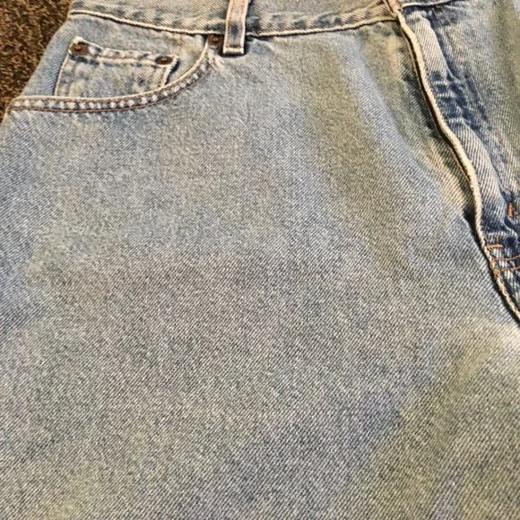 Levi's Vtg Y2K Women's Hi Rise Denim Shorts 14R - Picture 2 of 12